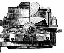 Cross-section of an early Abbe Condenser c.1880.